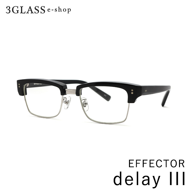 EFFECTOR エフェクター delay3 ディレイスリー ブラック/シルバー