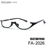 factory900（ファクトリー900）fa-2026 51mm <br>6カラー 001 293 307 562 569 840 <br>メンズ メガネ 眼鏡 サングラス<br>【店頭受取対応商品】