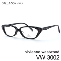 viviennewestwood BBAEFXgEbh vw-3002 J[ BK() CG(O[)@MP(x[W) 53mm<br>Y Kl TOX ዾ<br>viviennewestwood vw-3002yXΉiz