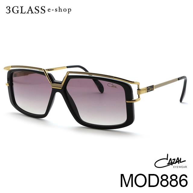 CAZAL カザール MOD886 1カラー 001（金色） 58mmメンズ