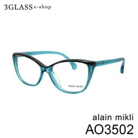 alain mikli A~N AO3502 3J[ NA bh u[ CguE ubN `FbN 54mm <br> Kl ዾ TOX t[  Y  fB[X  l JWA    starck eyesyXΉiz